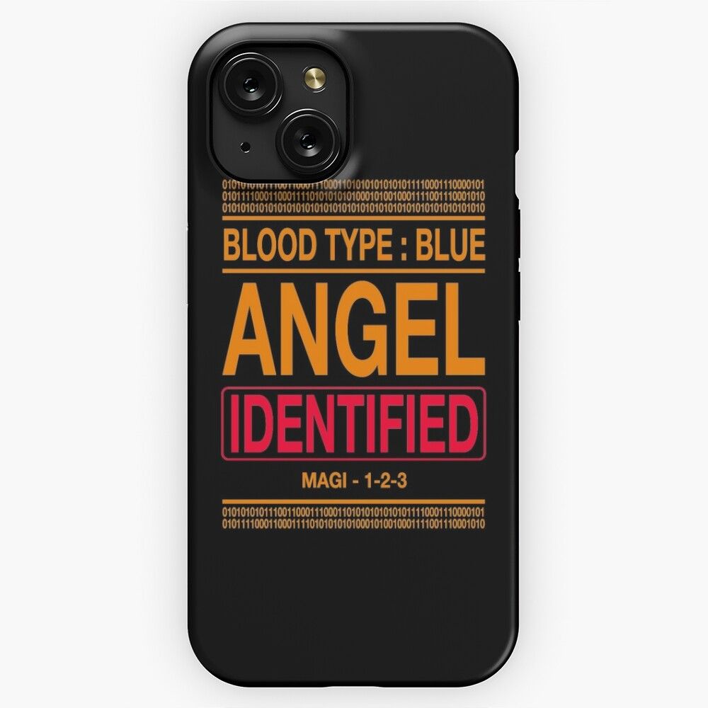 Evangelion Angel Identified iPhone 15 Slim Phone Case Cover