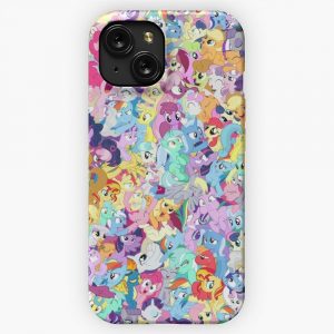 Everypony Mess iPhone 15 Slim Phone Case Cover