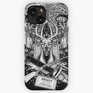 Evil Dead Groovy Ash iPhone 15 Slim Phone Case Cover