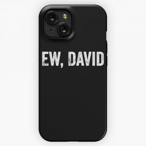 Ew David Pop Culture Gifts For Women And Men Tshirt iPhone 15 Slim Phone Case Cover