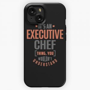 Executive Chef iPhone 15 Slim Phone Case Cover
