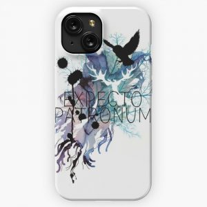 Expecto Patronum Hedwig Watercolour iPhone 15 Slim Phone Case Cover