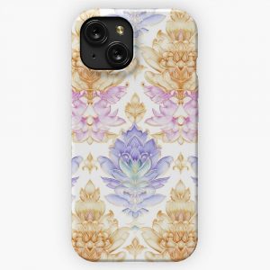 Exquisite Thai Traditional Kanok Watercolor Art For Fashion 7 iPhone 15 Slim Phone Case Cover