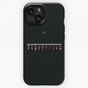 F1 2020 Grid Minimalist iPhone 15 Slim Phone Case Cover