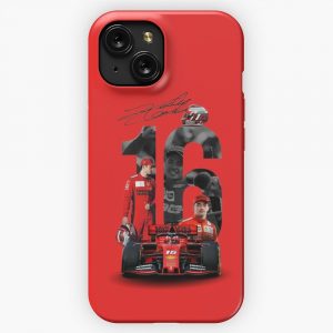 F1 Charles Leclerc 16 iPhone 15 Slim Phone Case Cover