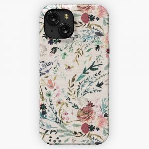 Fable Floral iPhone 15 Slim Phone Case Cover