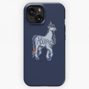 Fabulous Unicorn iPhone 15 Slim Phone Case Cover
