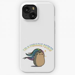 Fabulous Unique Or Unicorn Potato iPhone 15 Slim Phone Case Cover