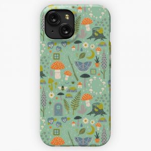 Fairy Garden iPhone 15 Slim Phone Case Cover