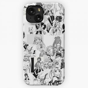Fairy Tail Manga Collage iPhone 15 Slim Phone Case Cover