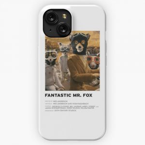 Fantastic Mr Fox Minimalist Poster iPhone 15 Slim Phone Case Cover