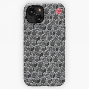 Fantasy Dice Pattern iPhone 15 Slim Phone Case Cover