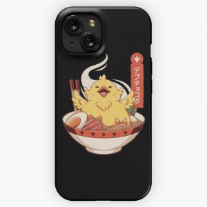 Fat Chocobo Ramen iPhone 15 Slim Phone Case Cover