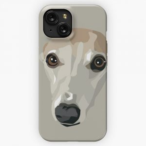 Fawn Whippet iPhone 15 Slim Phone Case Cover