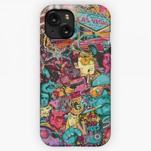 Fear And Loathing In Las Vegas Art iPhone 15 Slim Phone Case Cover