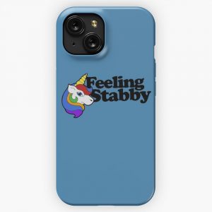 Feeling Stabby 2 iPhone 15 Slim Phone Case Cover