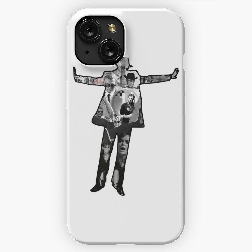 Fellinis 8 1 2 Floating Man Collage iPhone 15 Slim Phone Case Cover