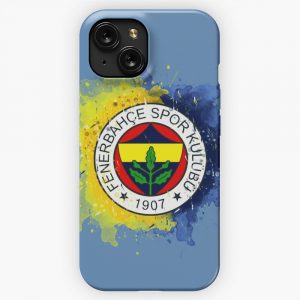 Fenerbahce Istanbul Watercolor Design iPhone 15 Slim Phone Case Cover