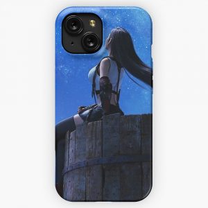 Ffvii Tifa Background iPhone 15 Slim Phone Case Cover