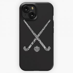 Field Hockey Words iPhone 15 Slim Phone Case Cover