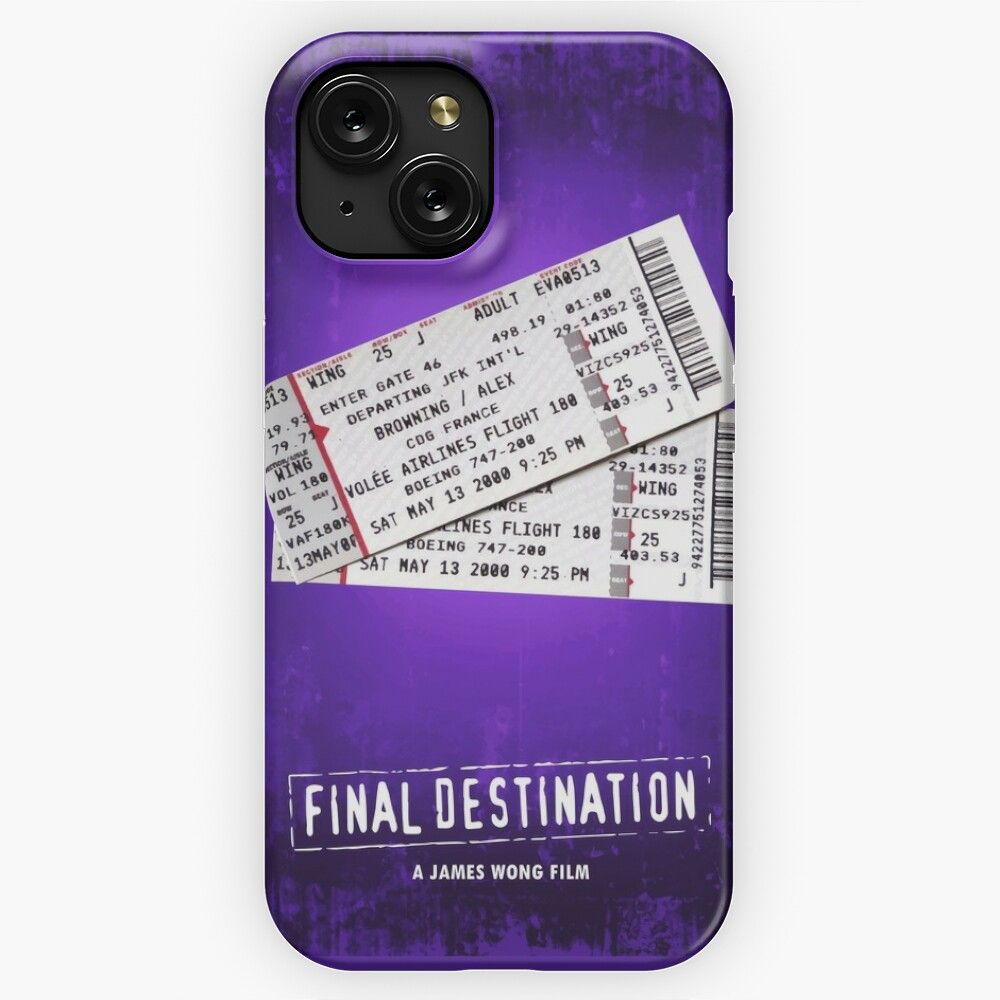 Final Destination iPhone 15 Slim Phone Case Cover