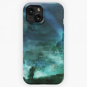 Final Fantasy Vii Midgard iPhone 15 Slim Phone Case Cover