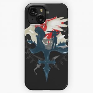 Final Fantasy Viii Gunblades And Angels iPhone 15 Slim Phone Case Cover