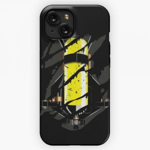 Firefighters Compressed Air Bottle Cool Gift iPhone 15 Slim Phone Case Cover