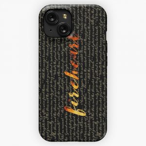 Fireheart Quoted Design iPhone 15 Slim Phone Case Cover
