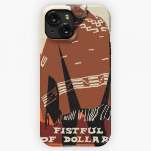 Fistful Of Dollars Sergio Leone Fan Art iPhone 15 Slim Phone Case Cover