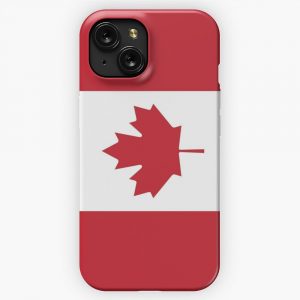 Flag Canada iPhone 15 Slim Phone Case Cover