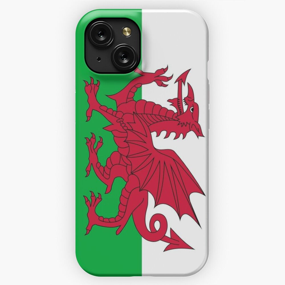 Flag Of Wales Welsh Flag iPhone 15 Slim Phone Case Cover