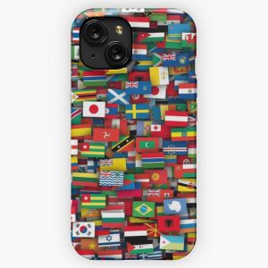 Flags Of All Countries Of The World iPhone 15 Slim Phone Case Cover