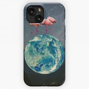 Flamingo iPhone 15 Slim Phone Case Cover