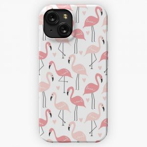 Flamingos iPhone 15 Slim Phone Case Cover