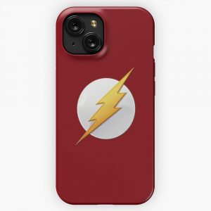 Flash Logo iPhone 15 Slim Phone Case Cover