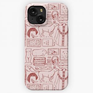 Fleabag Illustration iPhone 15 Slim Phone Case Cover