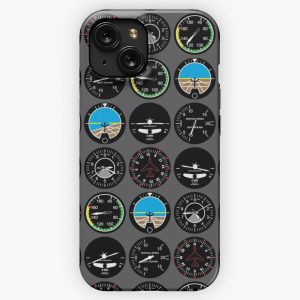 Flight Instruments iPhone 15 Slim Phone Case Cover