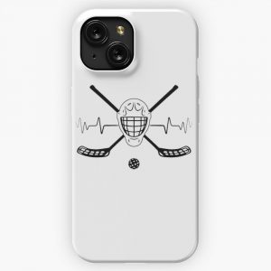 Floorball Hockey iPhone 15 Slim Phone Case Cover