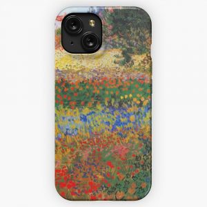 Flower Garden Painting By Vincent Van Gogh iPhone 15 Slim Phone Case Cover