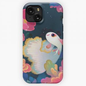 Flower Guppy iPhone 15 Slim Phone Case Cover