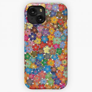 Flower Patterns 2 iPhone 15 Slim Phone Case Cover