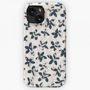 Flower Spring Pattern iPhone 15 Slim Phone Case Cover