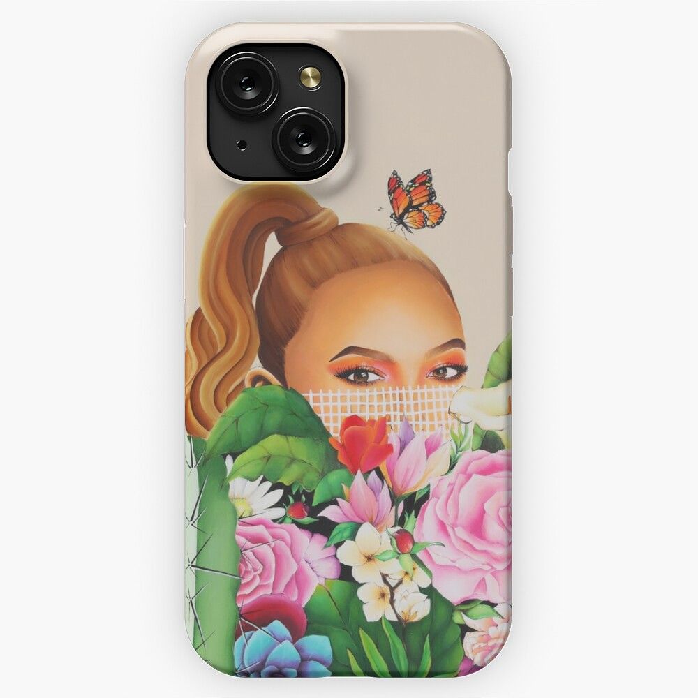 Flowers Garden iPhone 15 Slim Phone Case Cover