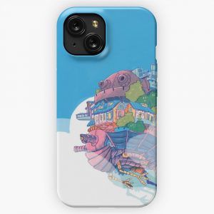 Flying Castle iPhone 15 Slim Phone Case Cover