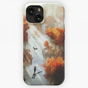 Flying In Autumn iPhone 15 Slim Phone Case Cover