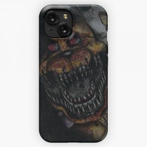 Fnaf Nightmare Fredbear iPhone 15 Slim Phone Case Cover