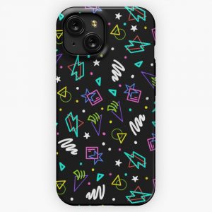 Fnaf Security Breach Arcade Carpet Design iPhone 15 Slim Phone Case Cover