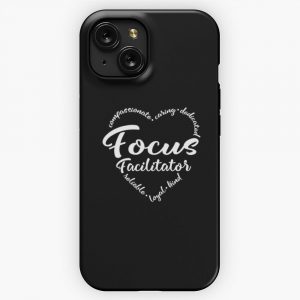 Focus Facilitator Focus Group iPhone 15 Slim Phone Case Cover