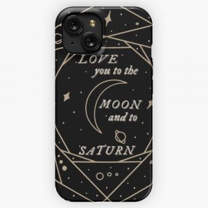 Folklore Seven Taylor Swift Lyrics Love You To The Moon iPhone 15 Slim Phone Case Cover